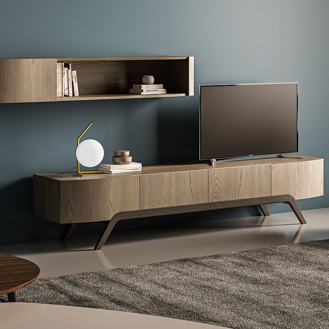 Aria TV unit - Furniture - Product Design by Giulio Simeone Design Studio