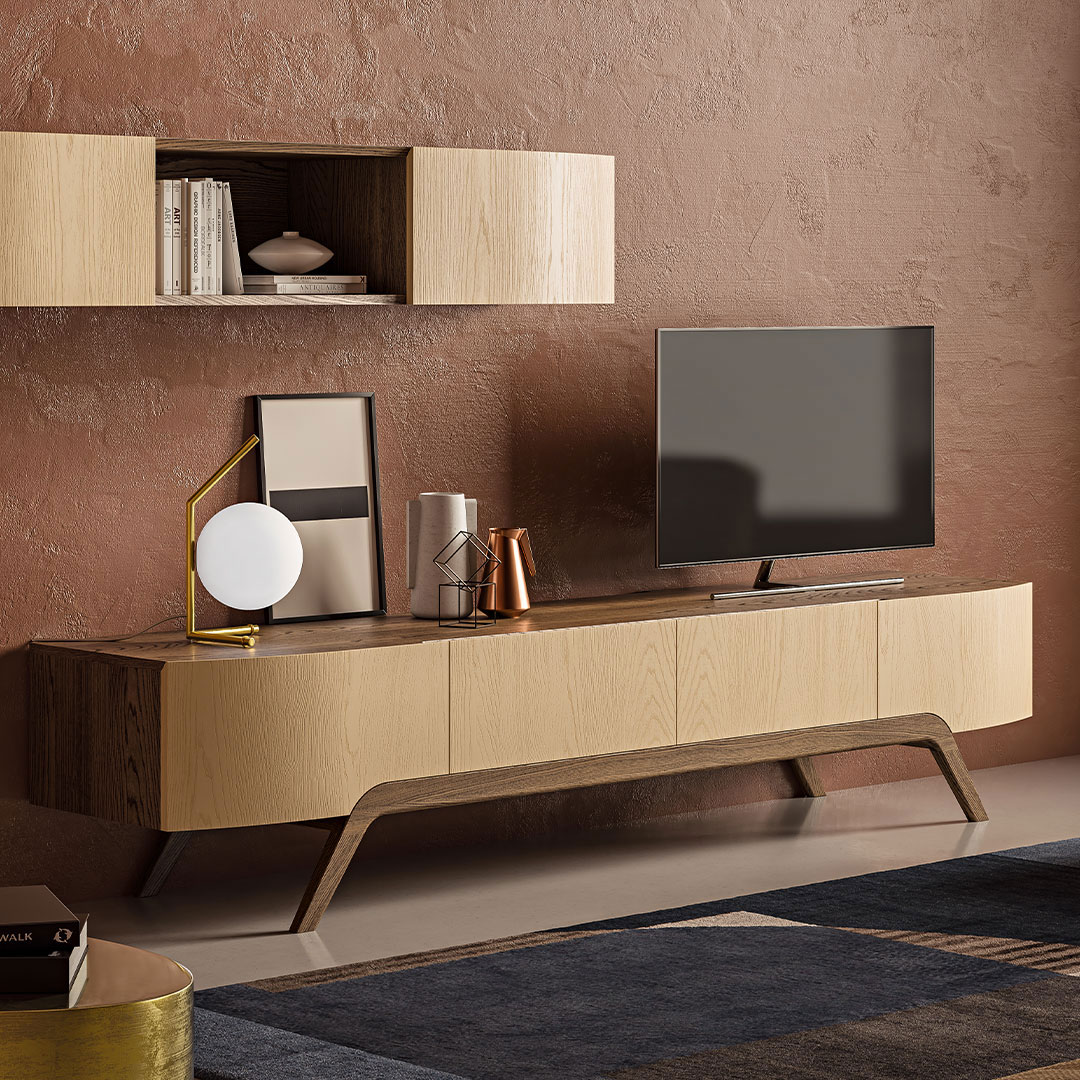 Aria TV Unit - Furniture - Product Design by Giulio Simeone Design Studio